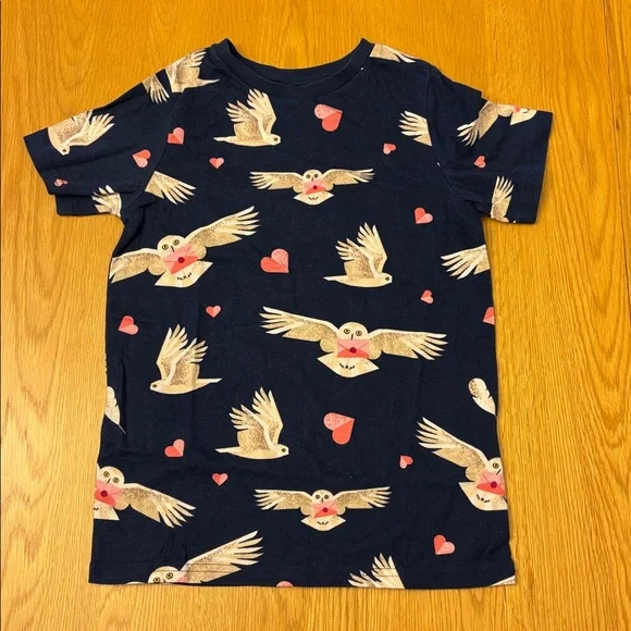 Harry Potter Hedwig Girls Navy Pajama Set size 7-8 years - Picture 2 of 9